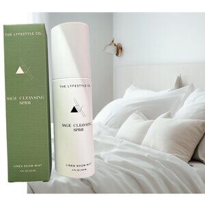 The Lyfestyle Co Sage Cleansing Spray Linen Room Mist 4 Oz Relaxing Refreshing